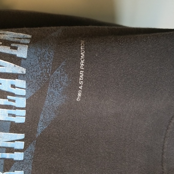 Vintage NASCAR T-shirt "Another Star In Heaven" 1993 Havoline, Davey Allison #2 - Picture 2 of 6